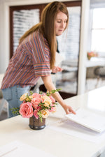 Calligraphy, Meet Flowers