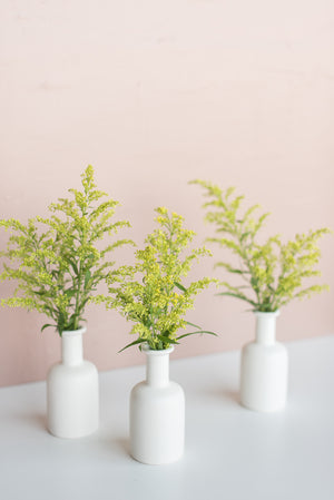 Citrus Textural Bud Vase Set