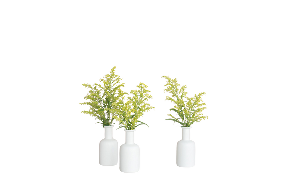 Citrus Textural Bud Vase Set