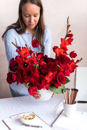 Velvet Centerpiece